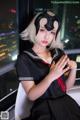 Coser@神楽坂真冬 Vol.013: 学园黑贞 (154 photos)