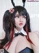 Coser@Potato Godzilla: Kurumi Tokisaki Bunny Girl (35 photos) P14 No.b04a4a