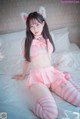 Myua 뮤아, [DJAWA] Catgirl in Pink Set.01 P1 No.9dbc40